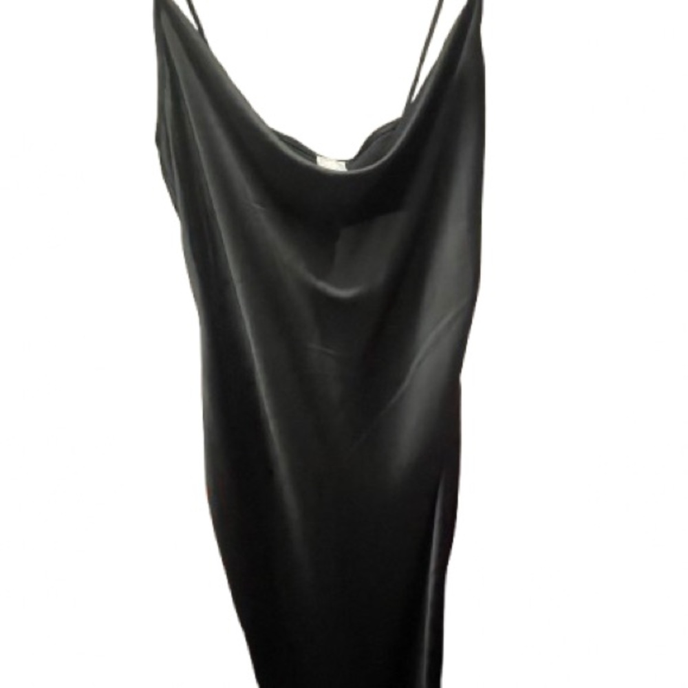 Elegant Black Slip Dress